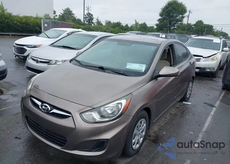 2012 Hyundai Accent Gls z USA, uszkodzony, nr VIN KMHCT4AE6CU038847